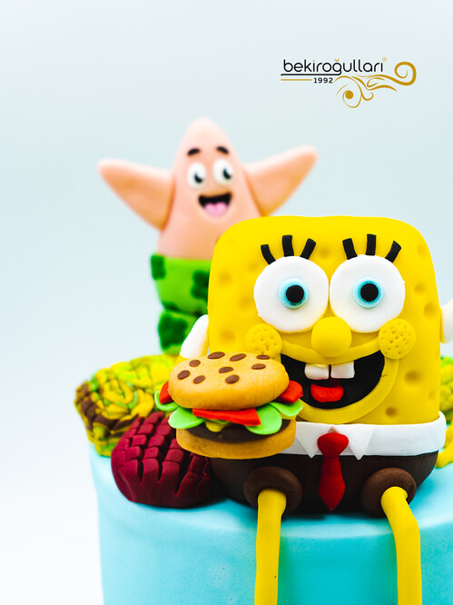 Sünger Deniz Yıldızı Konsept Pasta