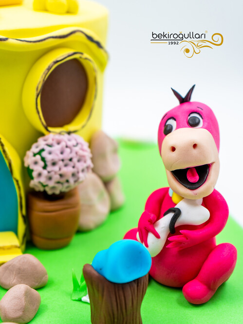 Taşdevri Temalı Konsept Pasta