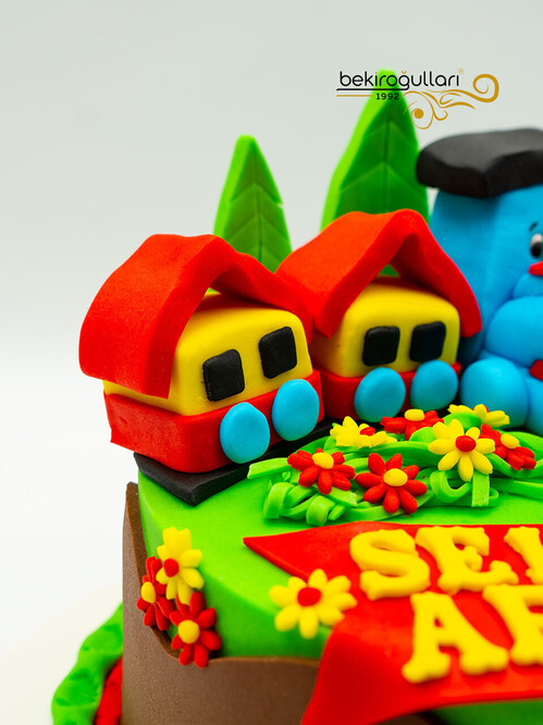 Tren Detaylı Konsept Pasta