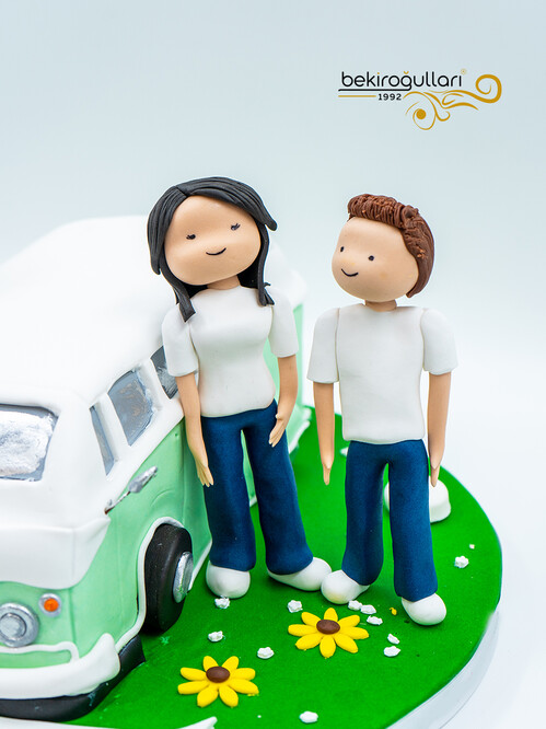 Vosvos Temalı Konsept Pasta