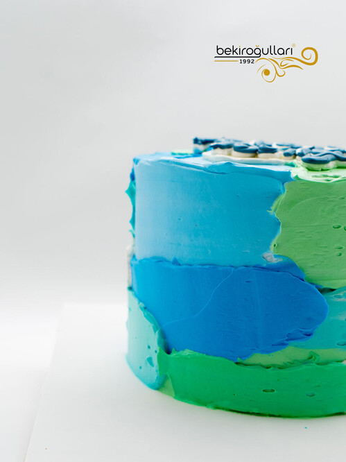 Yeşil Tonları Naked Konsept Pasta