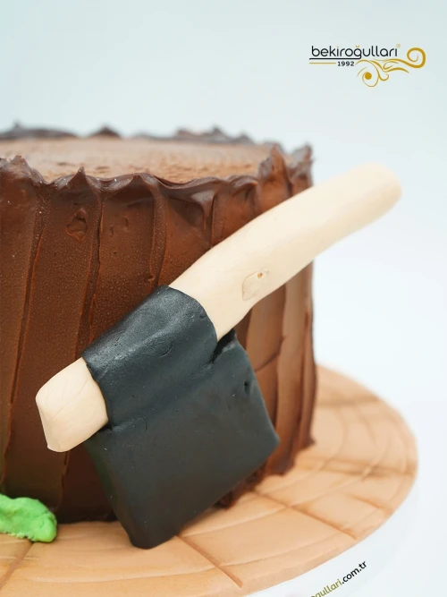 Ağaç Tasarım Pasta