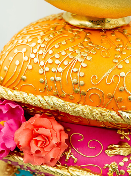 Alaaddinin Sihirli Lambası Tasarım Pasta