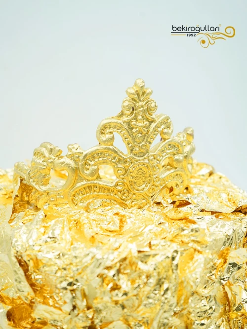 Altın Kaplama Butik Pasta