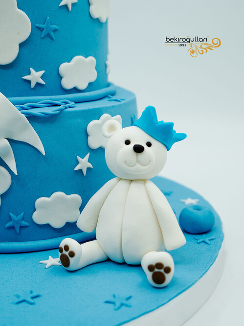 Ayı Süslemeli Pasta