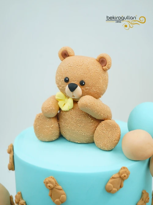 Ayıcık Detaylı Butik Pasta