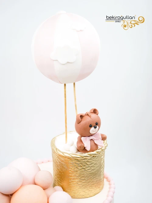 Ayıcık Süslemeli Butik Pastası