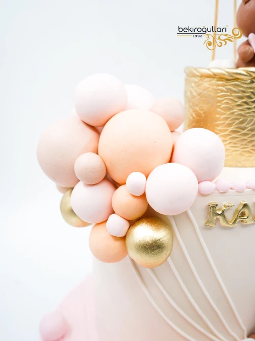 Ayıcık Süslemeli Butik Pastası