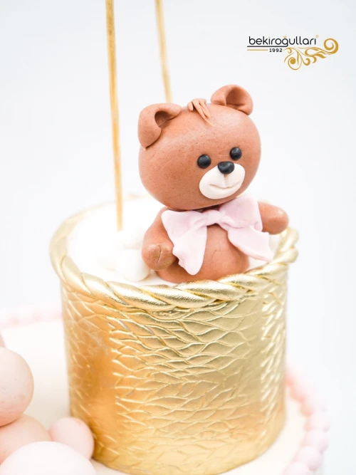 Ayıcık Süslemeli Butik Pastası