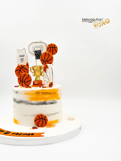 Basketbol Temalı Pasta