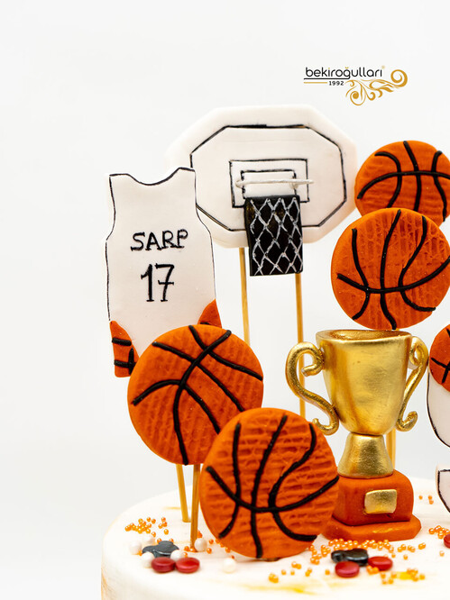 Basketbol Temalı Pasta