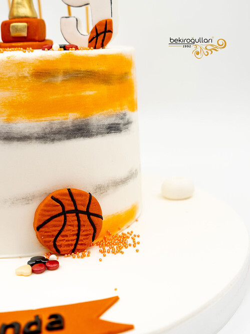 Basketbol Temalı Pasta