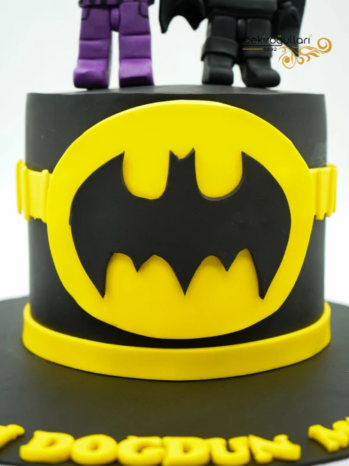 Batman Ve Joker Konsept Butik Pasta