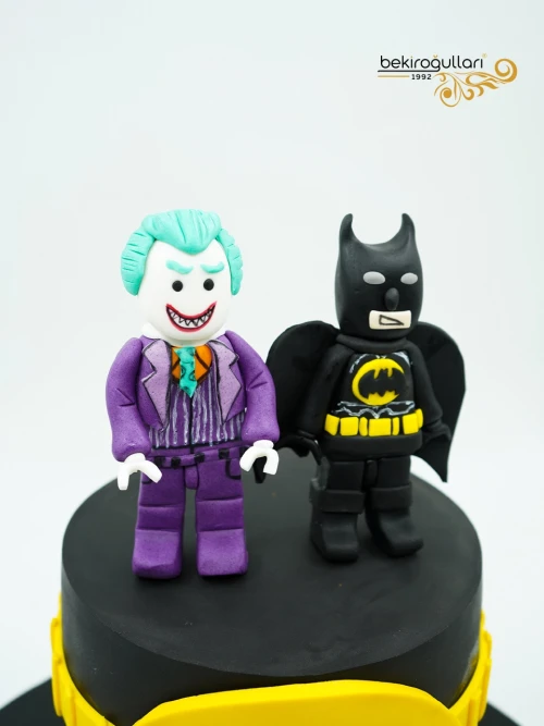 Batman Ve Joker Konsept Butik Pasta