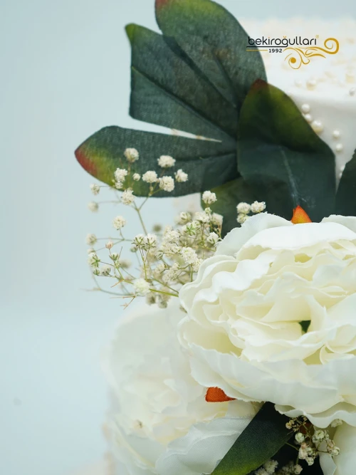 Çiçek Detaylı Söz Pastası