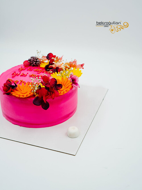 Çiçek Süslemeli Naked Pasta