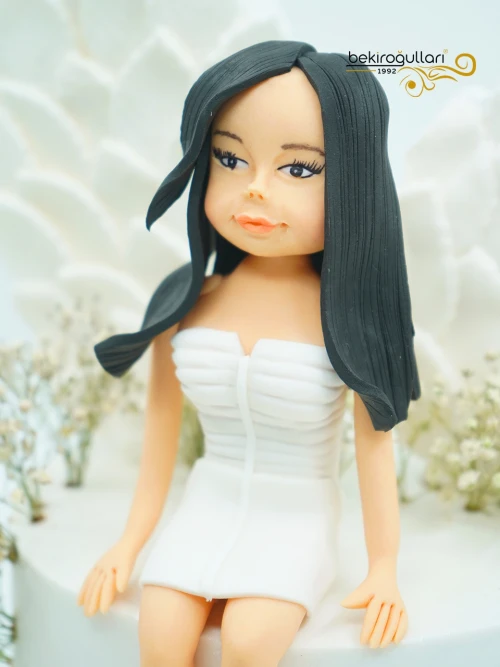 Cipso Melek Kanat Detaylı Butik Pasta