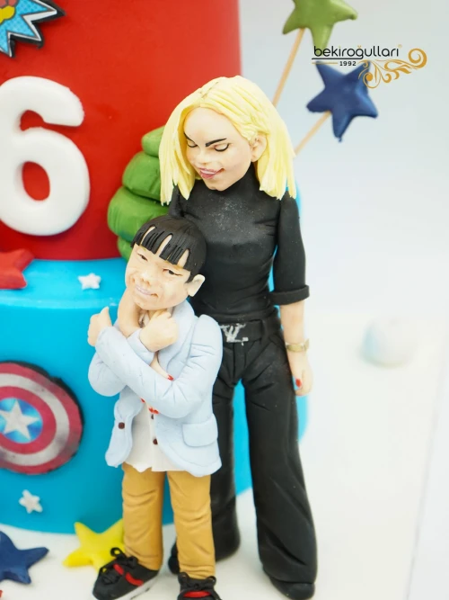 Çizgi Film Konsept Pasta