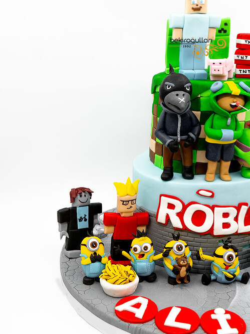 Çizgi Film Tasarım Butik Pasta