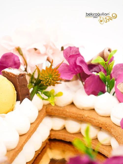 D Harf Kurabiye Pasta