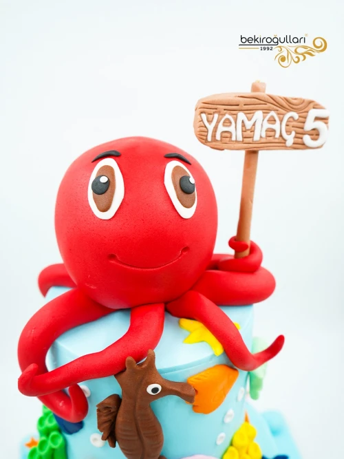 Deniz Canlıları Butik Pasta