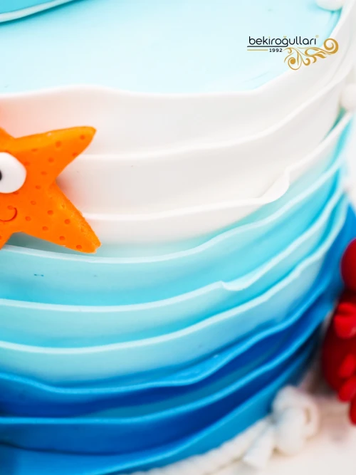 Deniz Canlıları Tasarım Butik Pasta