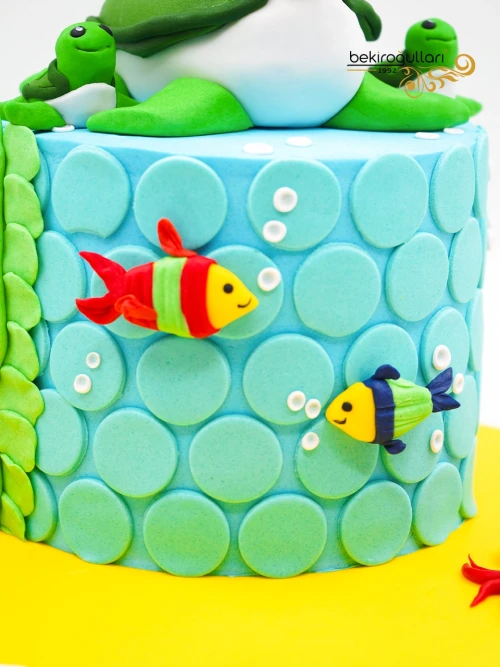 Deniz Canlıları Tasarım Butik Pasta