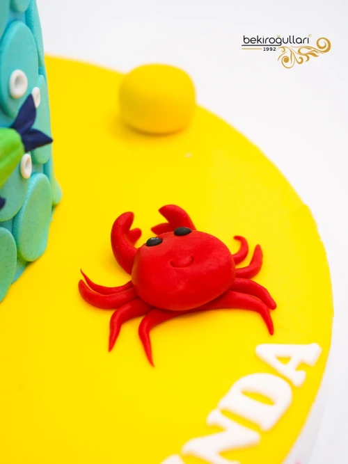Deniz Canlıları Tasarım Butik Pasta