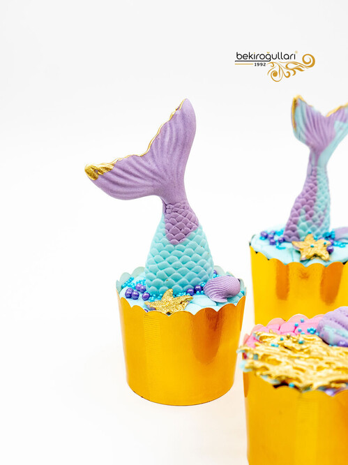 Deniz Kızı Konsept Cupcake