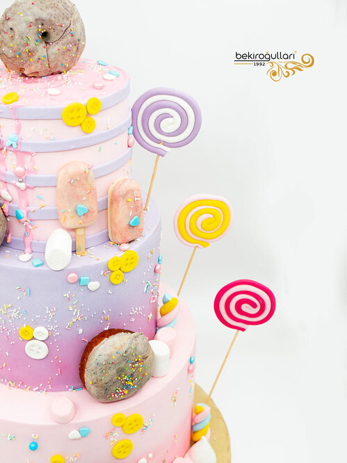 Dondurma Detaylı Butik Pasta