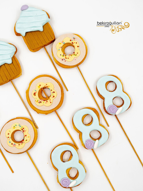 Dondurma ve Donut Temalı Kurabiye