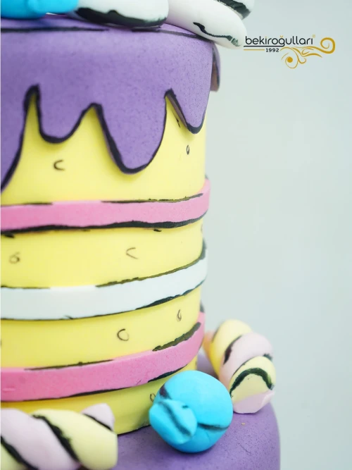 Donut Detaylı Butik  Pasta