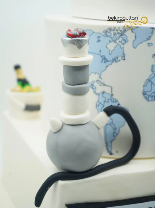 Dünya Haritası Detaylı Pasta