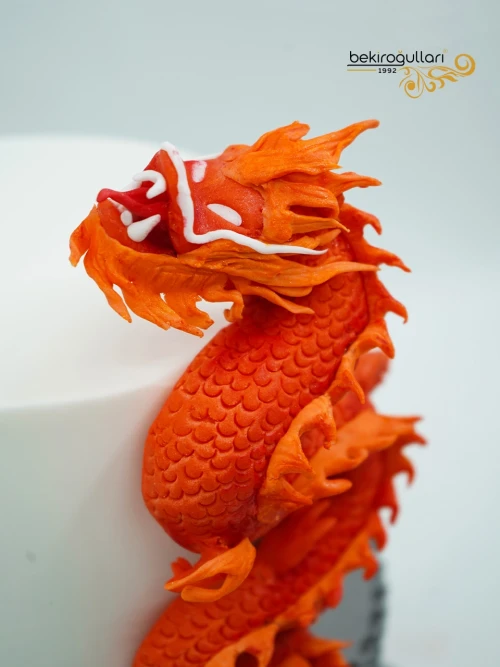 Ejderha Figür Tasarım Butik Pasta