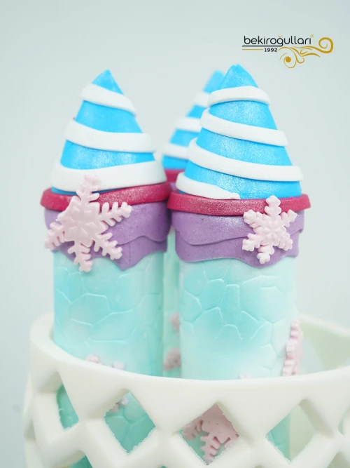 Elsa Konsept Şato Tasarım Pasta