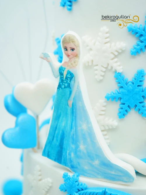 Elsa Konsept Şato Tasarım Pasta