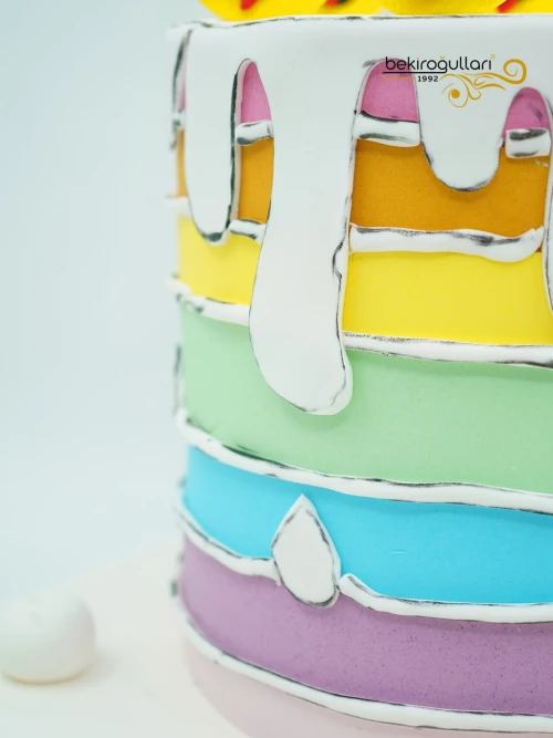 Emoji Detaylı Konsept  Pasta