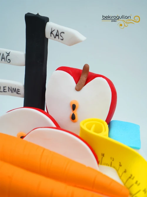 Figür Detaylı Diyetisyen Pasta