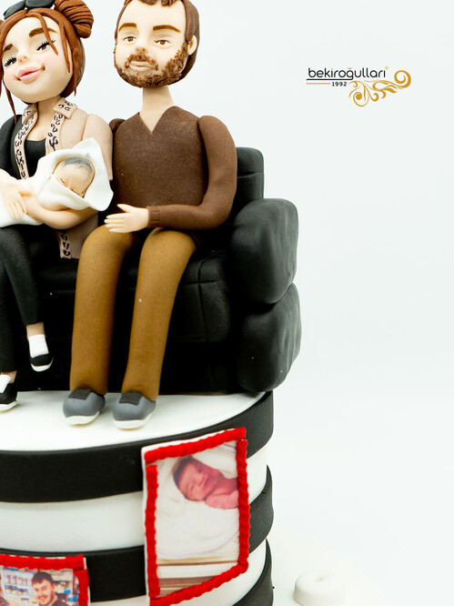 Fotoğraf Detaylı Aile Konsept Pasta