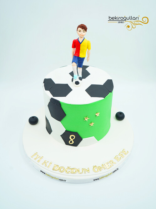Futbolcu Figür Konsept Pasta