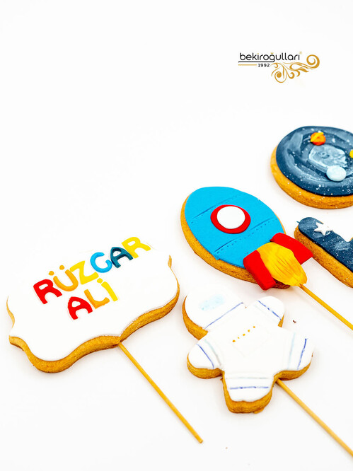 Galaksi Temalı Kurabiye