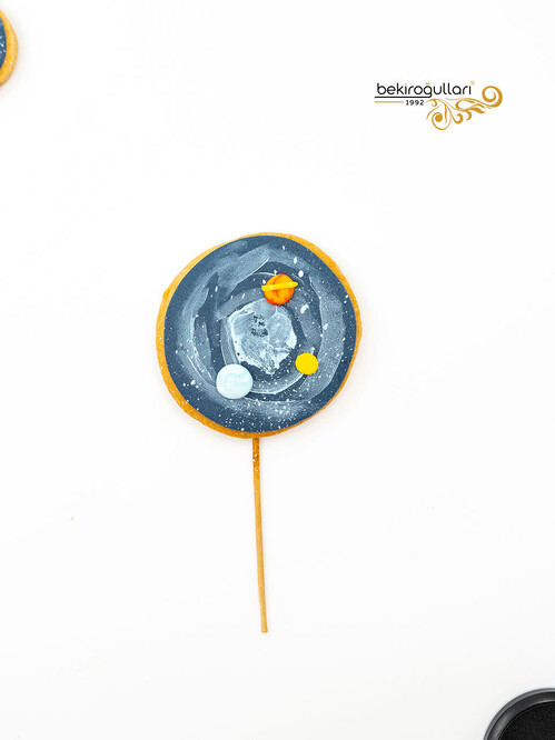 Galaksi Temalı Kurabiye