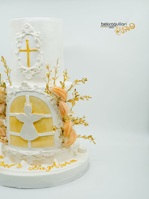 Haç İşaretli Tasarım Butik Pasta