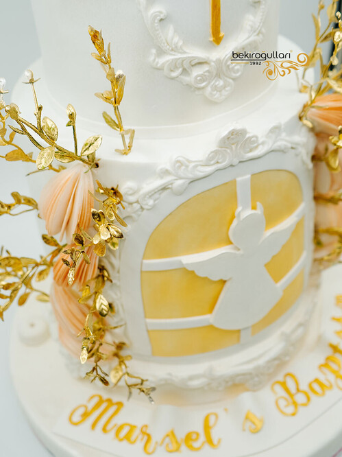 Haç İşaretli Tasarım Butik Pasta