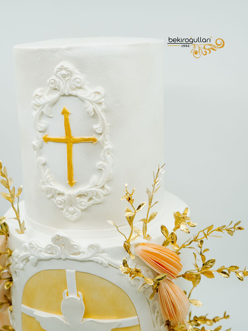Haç İşaretli Tasarım Butik Pasta