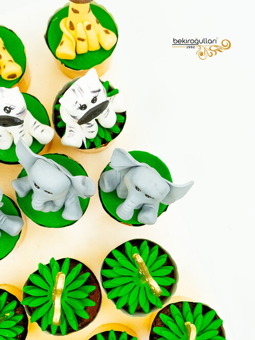 Hayvanlar Alemi Cupcake