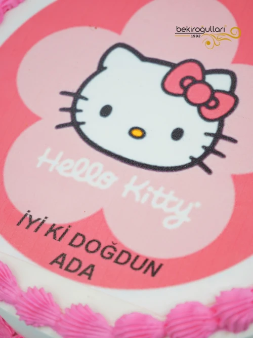 Hello Kitty Konsept Resimli Pasta