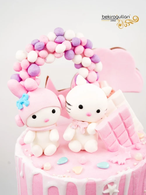 Hello Kitty Ve Kuromi Butik Pasta