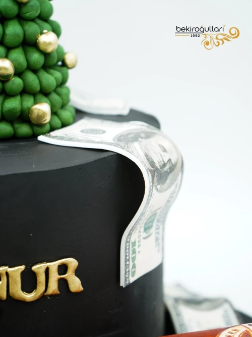 İçki Ve Kadın Figür Butik Pasta