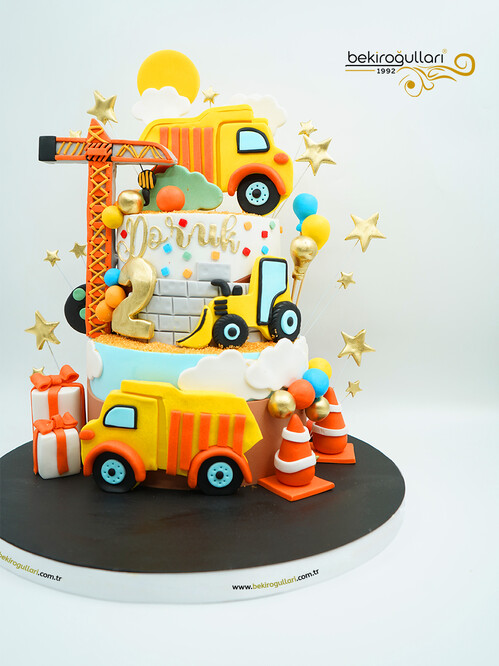 İş Makinesi Tasarım Pasta